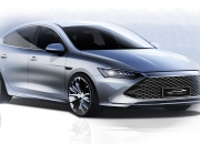 比亚迪秦L预告图发布 将于北京车展亮相